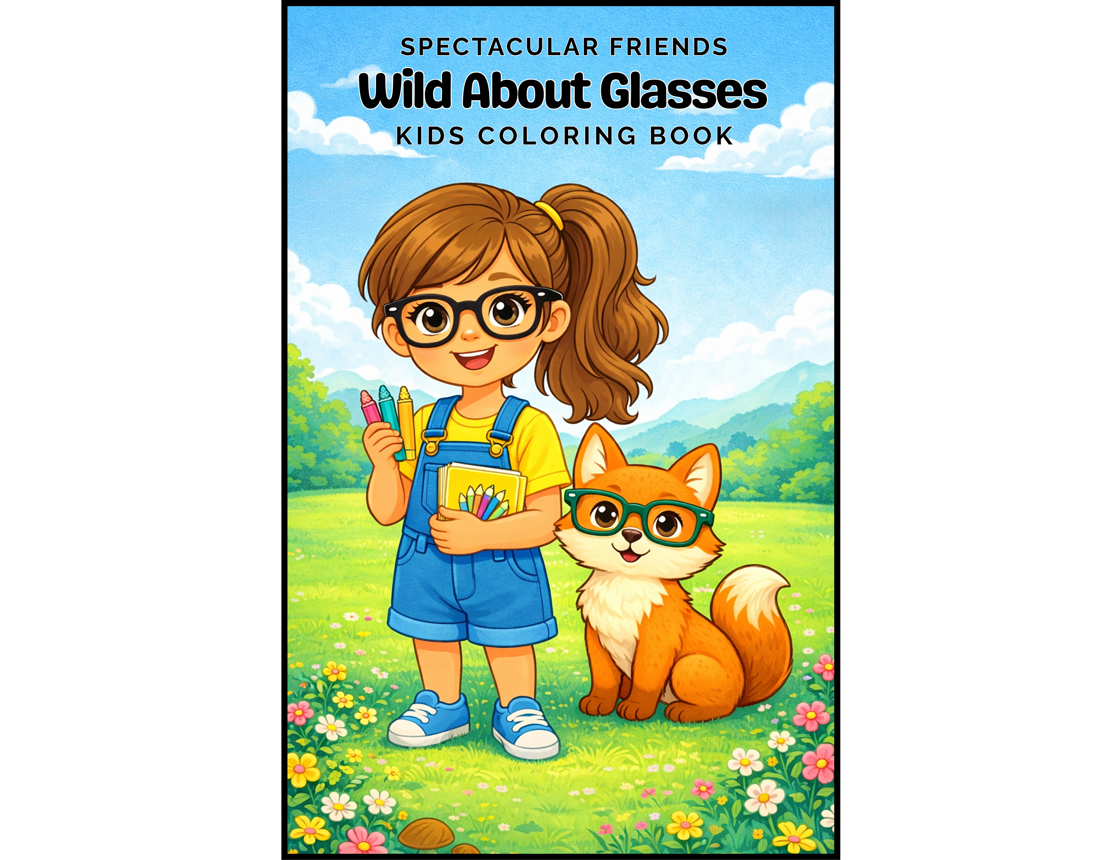 Spectacular Friends: Wild About Glasses Coloring Book
