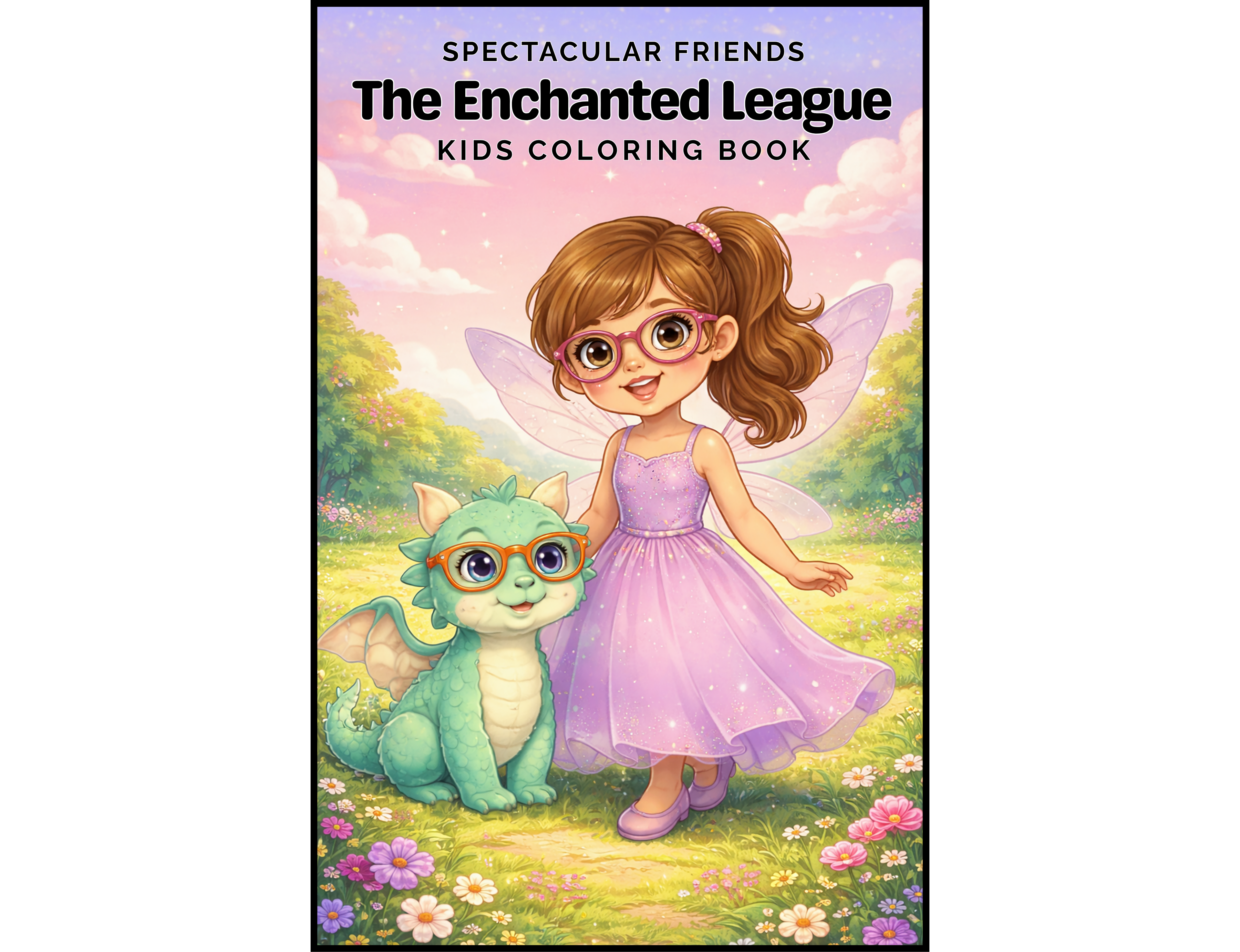 Spectacular Friends: The Enchanted League Coloring Book